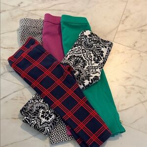 Janie and Jack Girl pants 18 to 24 months and size 2 Girls' Leggings bundle 5